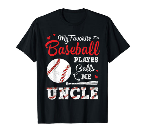 My Favorite Baseball Player Calls Me T-Shirt - Graphic Print Men Women - T-Shirt, Sweatshirt, Hoodie