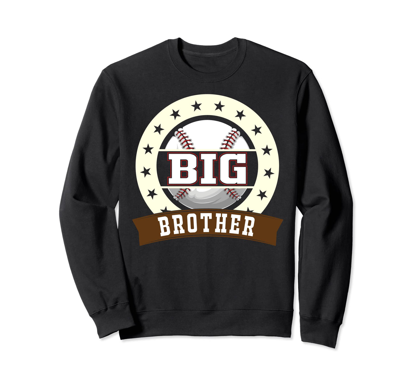 Big Brother Baseball Son Baseball Sweatshirt - Aesthetic Graphic Men Women - T-Shirt, Sweatshirt, Hoodie