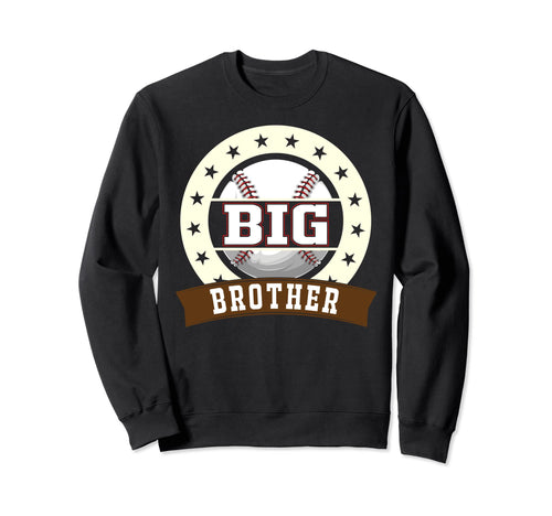 Big Brother Baseball Son Baseball Sweatshirt - Aesthetic Graphic Men Women - T-Shirt, Sweatshirt, Hoodie