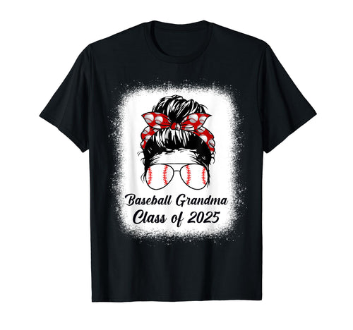 Class 2025 Baseball Grandma Senior T-Shirt - Minimalist Print Men Women - T-Shirt, Sweatshirt, Hoodie