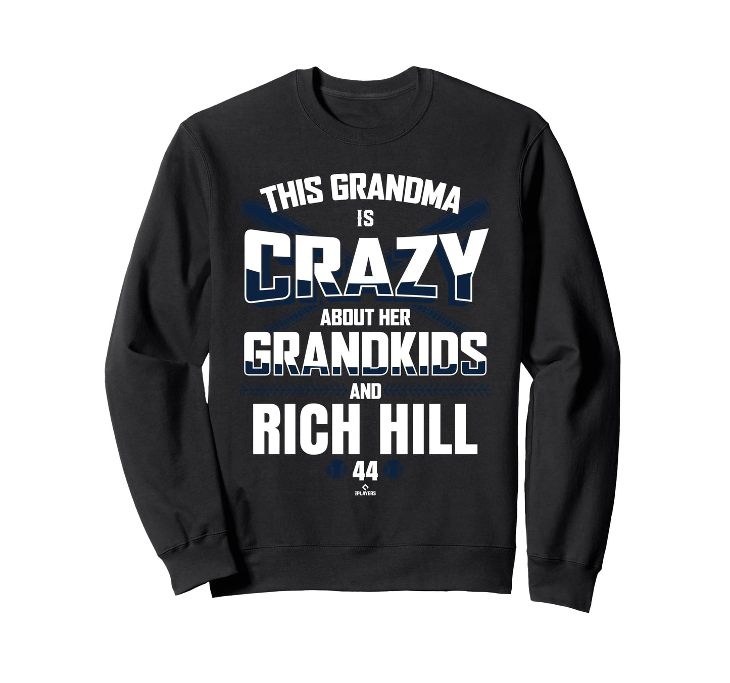 Grandma Crazy Rich Hill Boston Baseball Sweatshirt - Trendy Graphic Unisex - T-Shirt, Sweatshirt, Hoodie