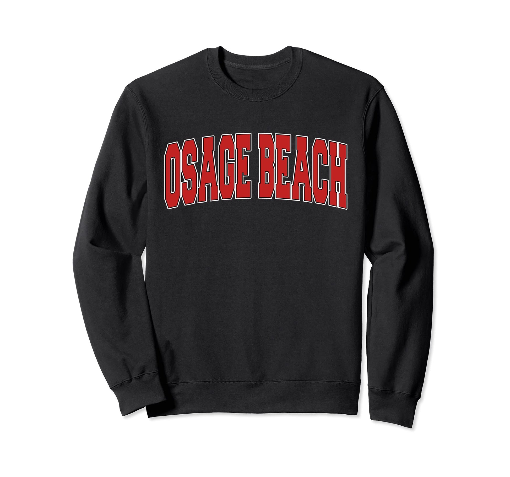 Osage Beach Mo Missouri Varsity Sweatshirt - Minimalist Print for Adults - T-Shirt, Sweatshirt, Hoodie