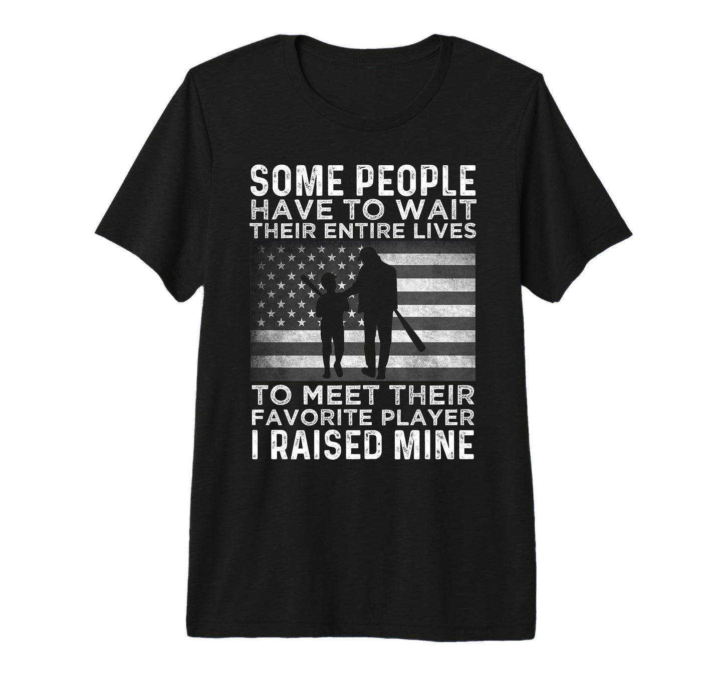 Baseball Some People Have To Wait Their T-Shirt - Trendy Graphic Men Women - T-Shirt, Sweatshirt, Hoodie