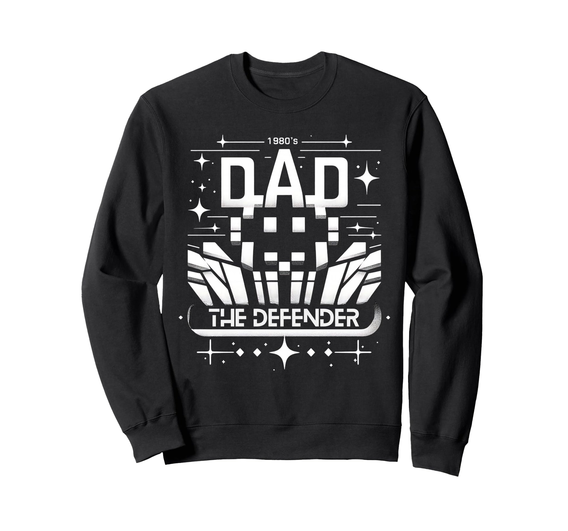 80S Fathers Day Dad Gamer Sweatshirt - Unique Graphic for Adults - T-Shirt, Sweatshirt, Hoodie