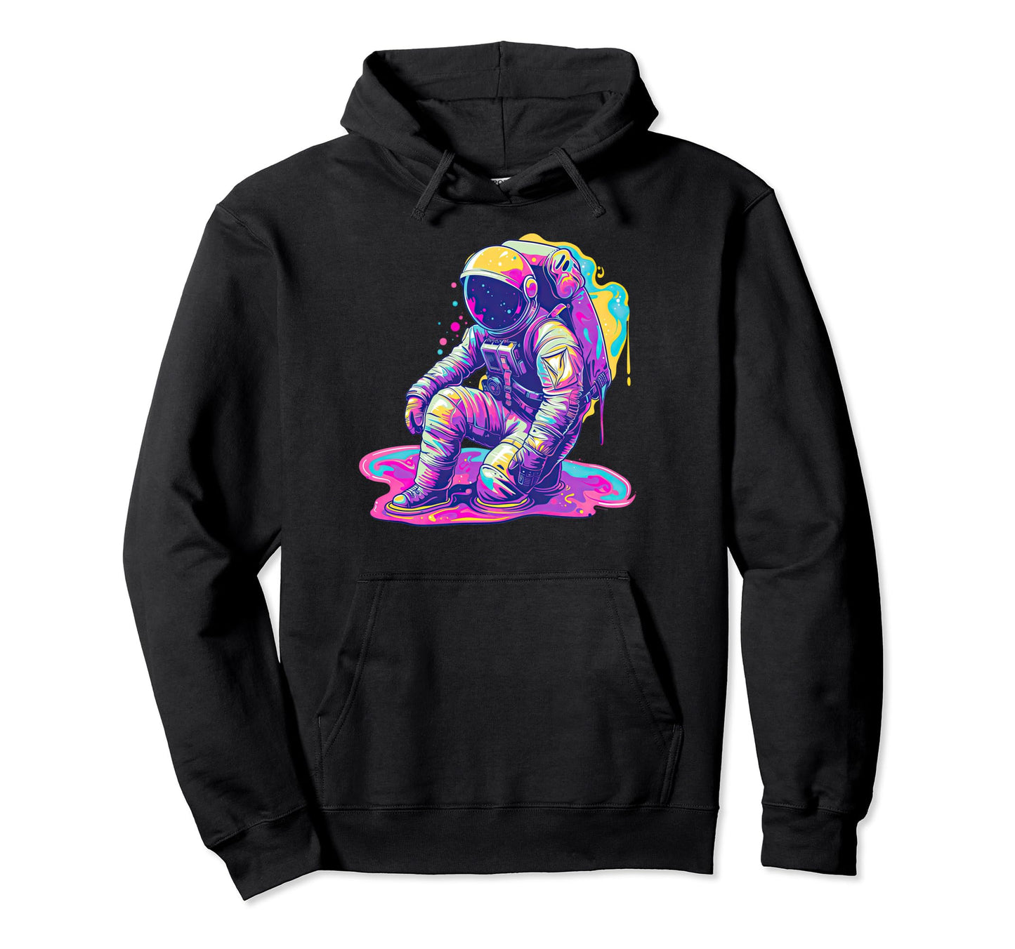 Trippy Vaporwave Astronaut Cosmic Hoodie - Streetwear Style Men Women - T-Shirt, Sweatshirt, Hoodie