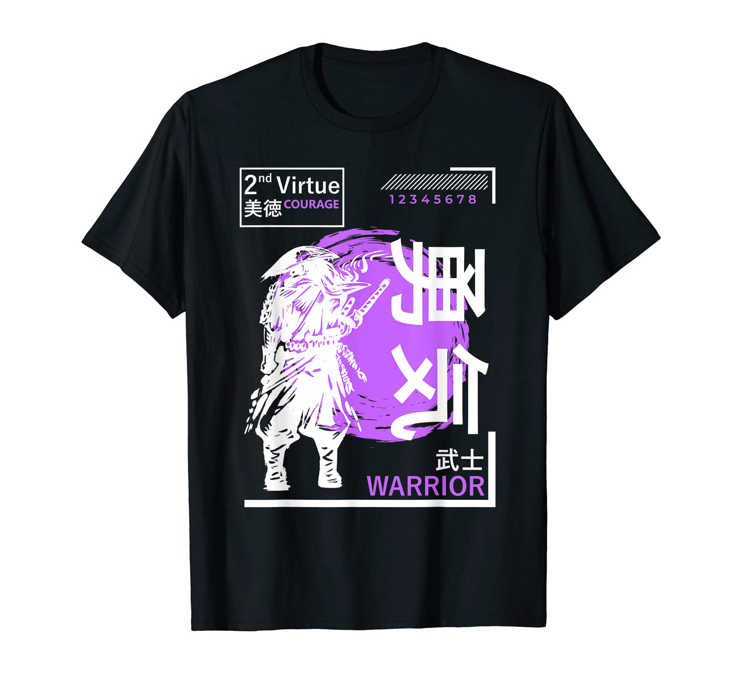Samurai Bushido Code Japanese Urban T-Shirt - Graphic Print Unisex - T-Shirt, Sweatshirt, Hoodie