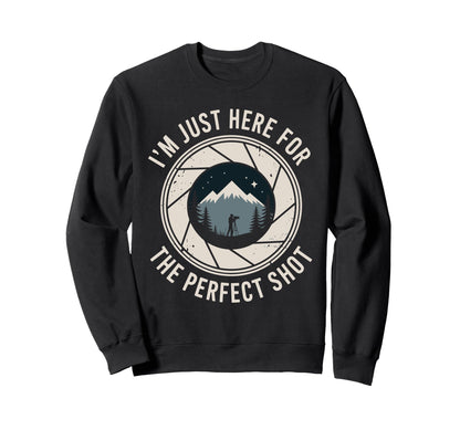 Photography Camera Photographer Sweatshirt - Streetwear Style Men Women - T-Shirt, Sweatshirt, Hoodie