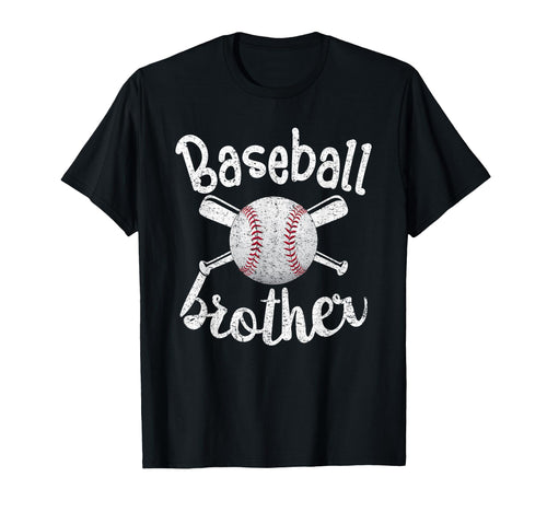 Baseball Brother Funny Gifts T-Shirt - Aesthetic Graphic Men Women - T-Shirt, Sweatshirt, Hoodie