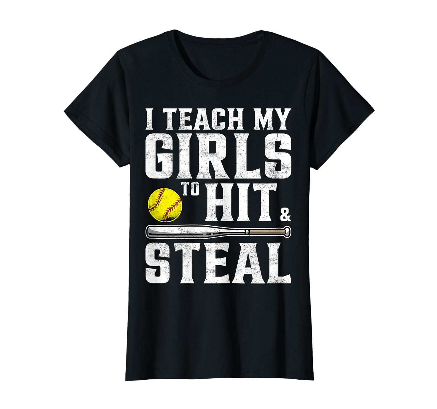 I Teach My To Hit And Steal Funny T-Shirt - Unique Graphic Men Women - T-Shirt, Sweatshirt, Hoodie