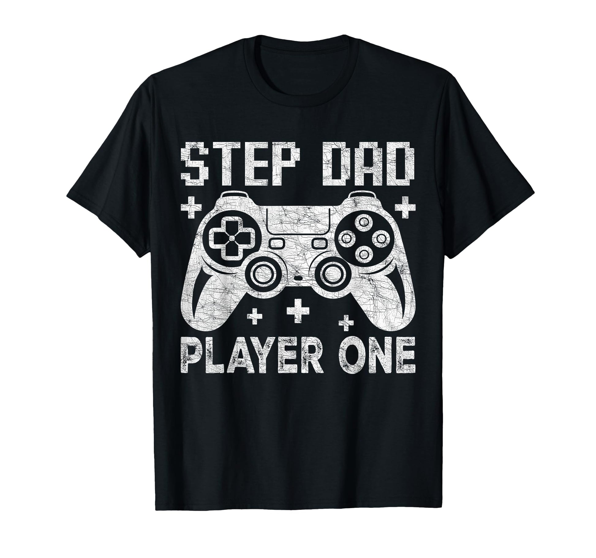 Gamer Stepdad Fathers Day Step T-Shirt - Casual Everyday Wear Men Women - T-Shirt, Sweatshirt, Hoodie