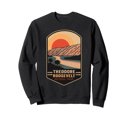 Us Theodore Roosevelt National Sweatshirt - Minimalist Print for Adults - T-Shirt, Sweatshirt, Hoodie