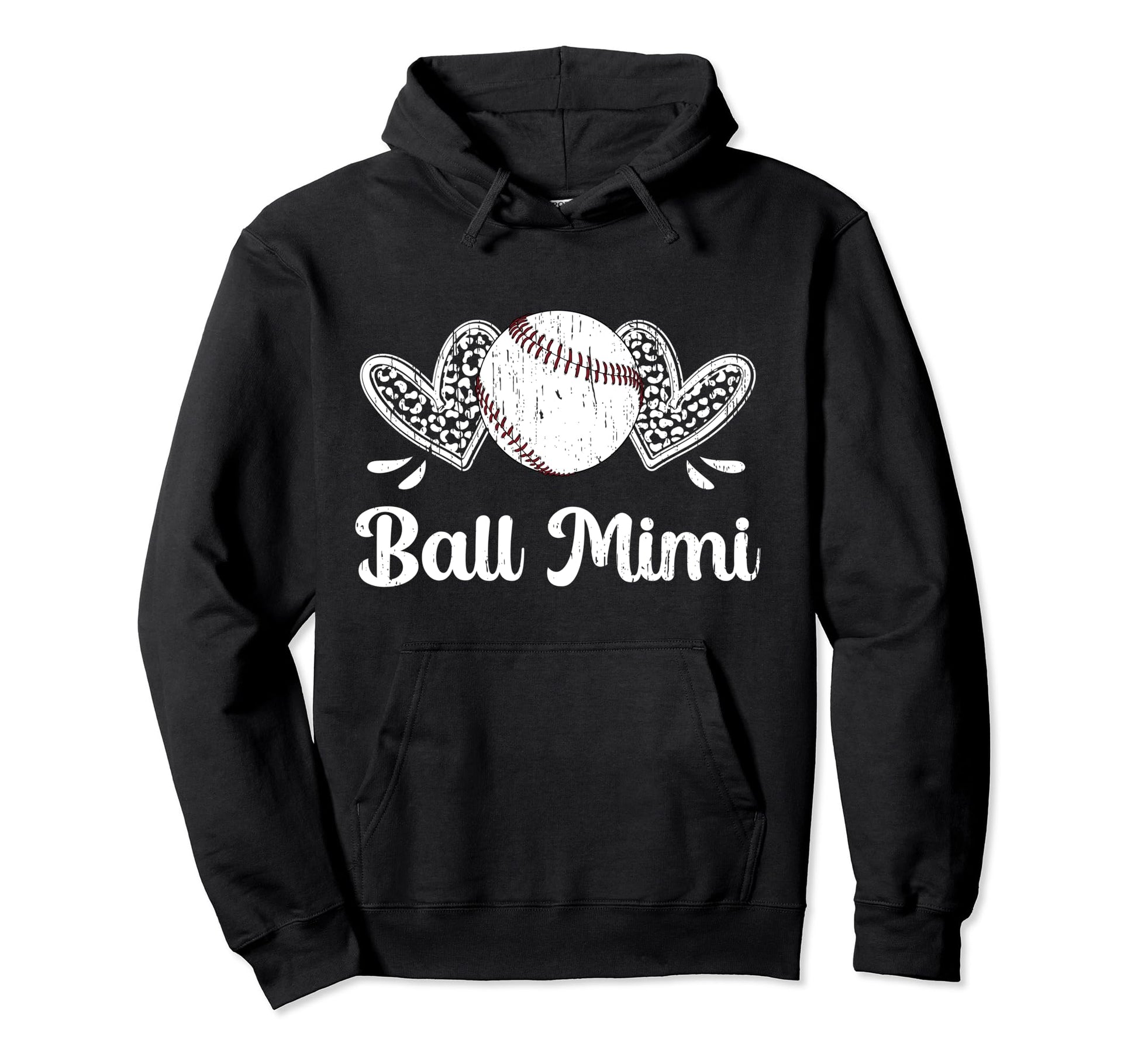 Ball Mimi Baseball Mimi Baseball Hoodie - Casual Everyday Wear Unisex - T-Shirt, Sweatshirt, Hoodie