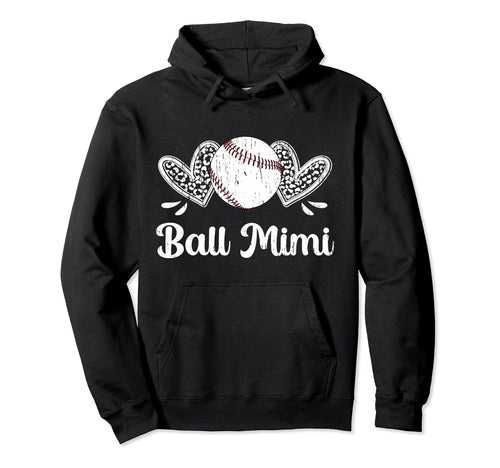 Ball Mimi Baseball Mimi Baseball Hoodie - Casual Everyday Wear Unisex - T-Shirt, Sweatshirt, Hoodie