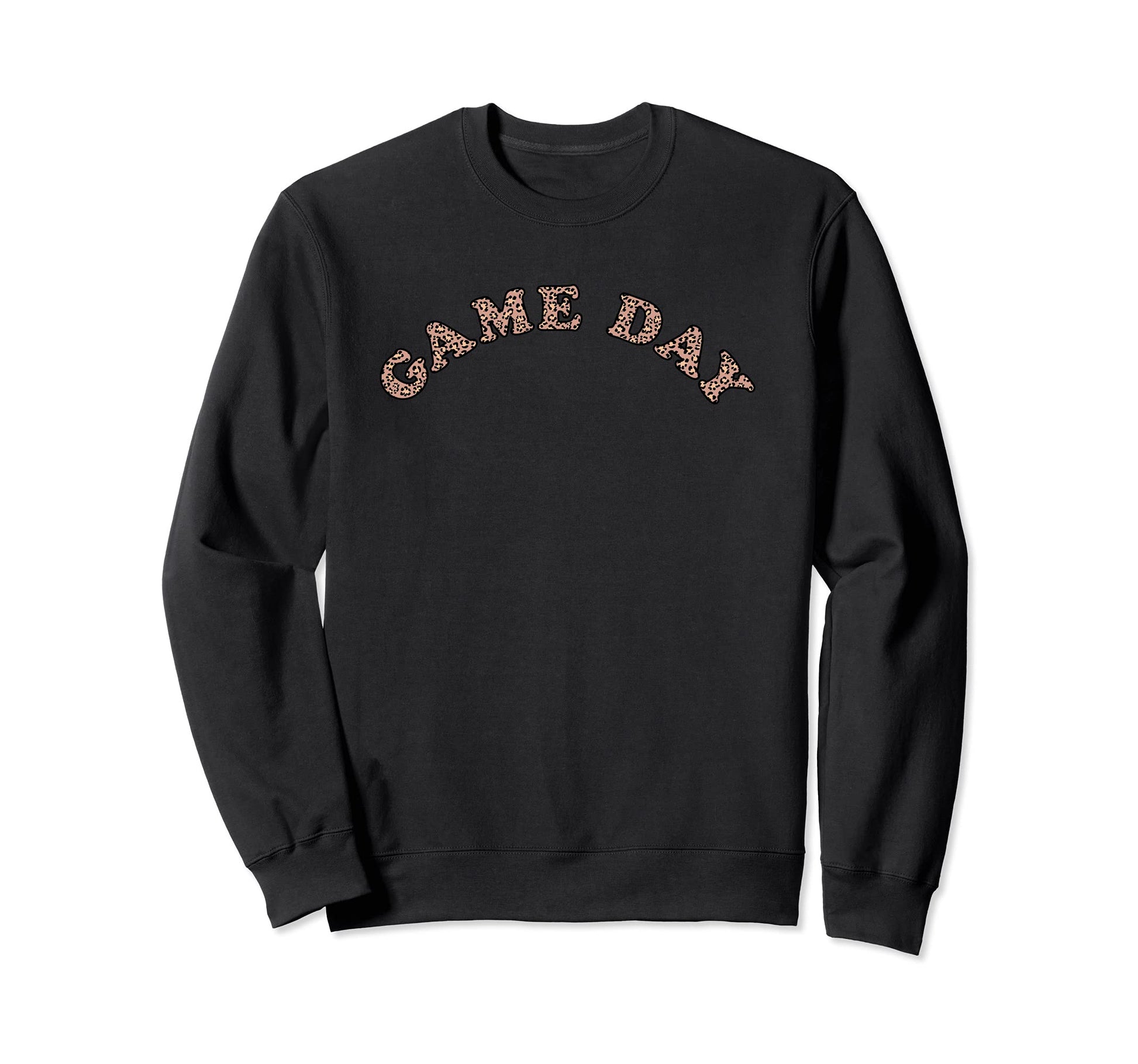 Game Day Leopard Sweatshirt - Aesthetic Graphic for Adults - T-Shirt, Sweatshirt, Hoodie