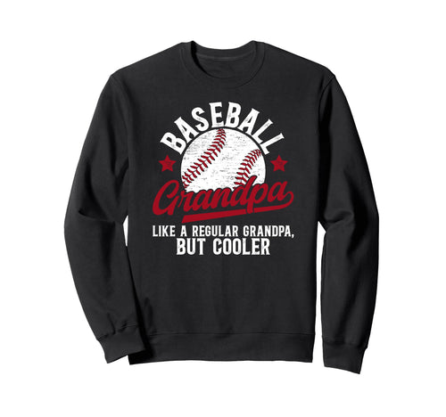 Baseball Grandpa Baseball Player Sweatshirt - Custom Art Print Men Women - T-Shirt, Sweatshirt, Hoodie