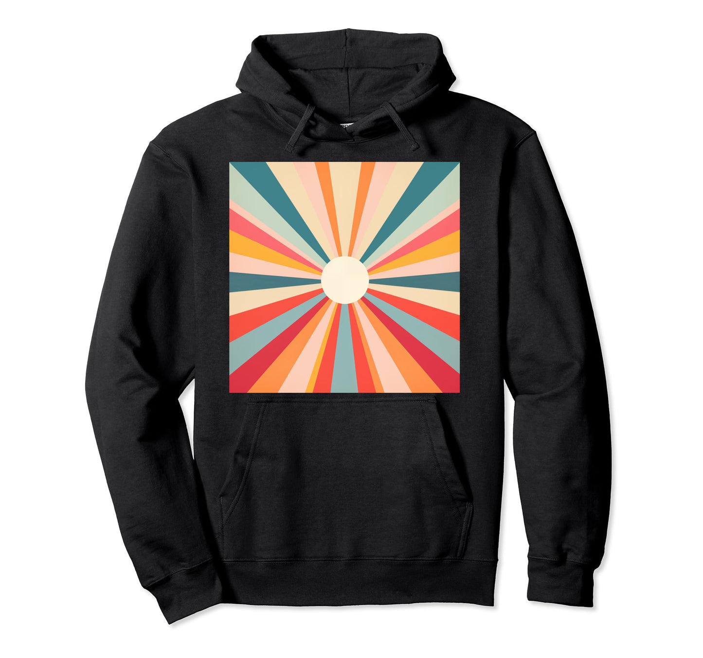 1970S Boho Sun Summer Beach Fun Hoodie - Streetwear Style for Adults - T-Shirt, Sweatshirt, Hoodie
