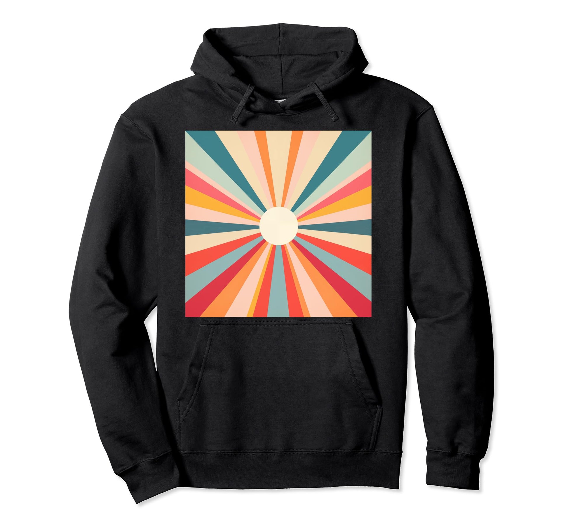 1970S Boho Sun Summer Beach Fun Hoodie - Streetwear Style for Adults - T-Shirt, Sweatshirt, Hoodie