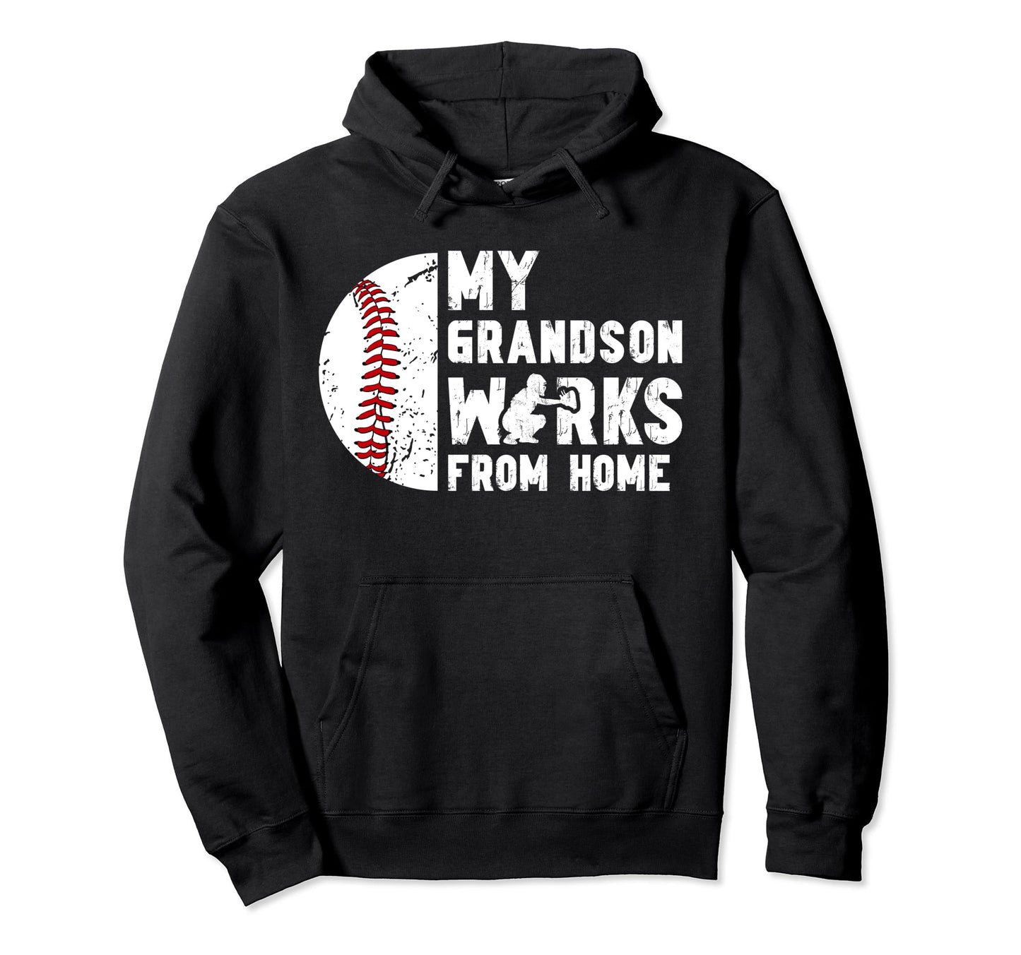 My Grandson Baseball Catcher Nana Hoodie - Streetwear Style Men Women - T-Shirt, Sweatshirt, Hoodie