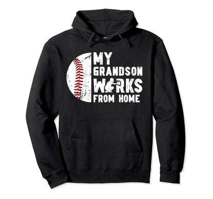 My Grandson Baseball Catcher Nana Hoodie - Streetwear Style Men Women - T-Shirt, Sweatshirt, Hoodie
