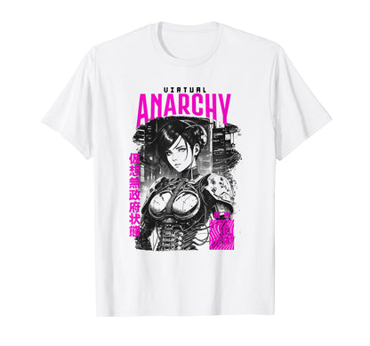 Japanese Anime Urban Cyber Vaporwave T-Shirt - Streetwear Style Unisex - T-Shirt, Sweatshirt, Hoodie
