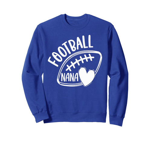 Womens Game Day Blue And White High Sweatshirt - Trendy Graphic Unisex - T-Shirt, Sweatshirt, Hoodie