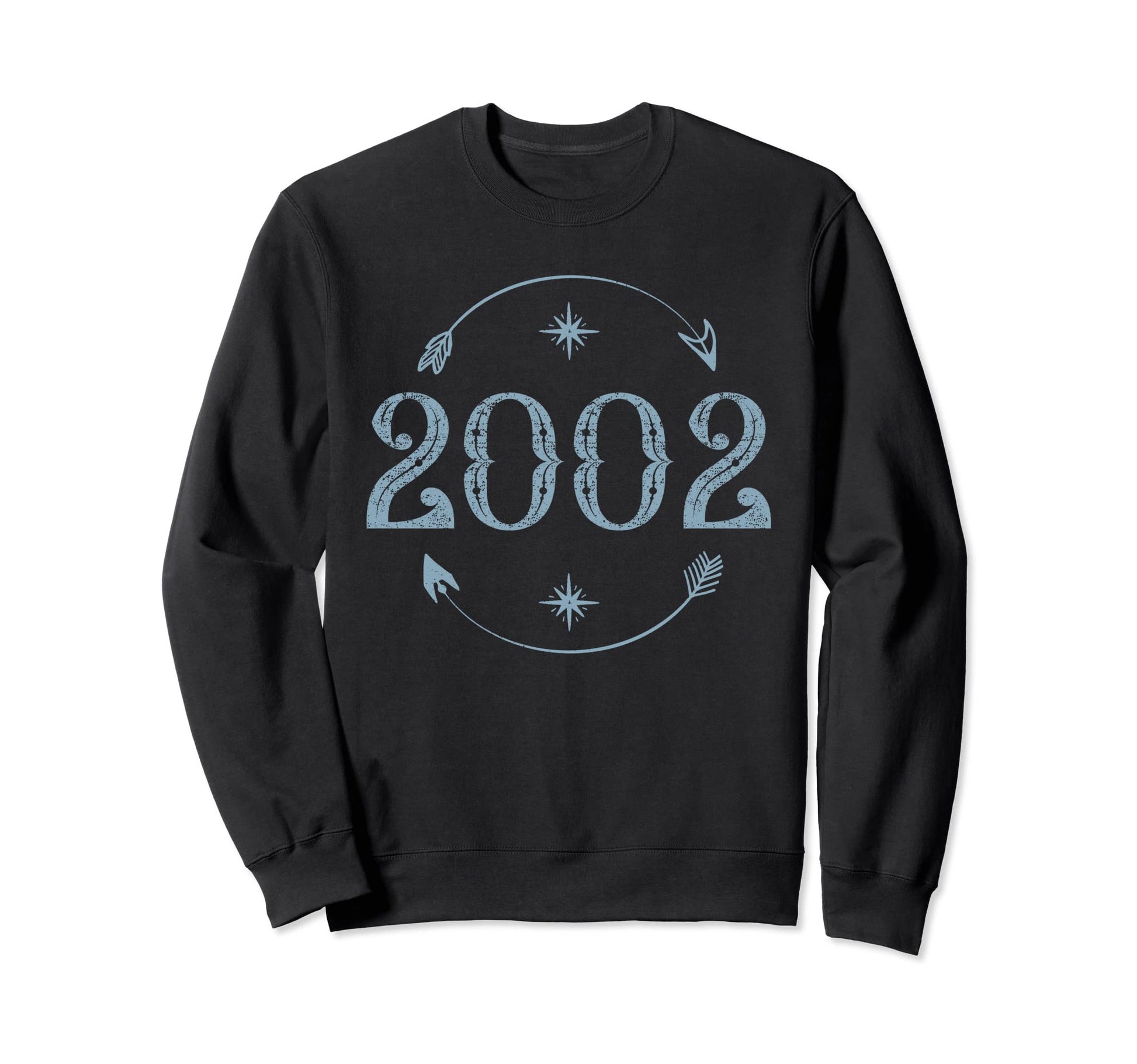 2002 20Th Birthday Boho Sweatshirt - Custom Art Print for Adults - T-Shirt, Sweatshirt, Hoodie