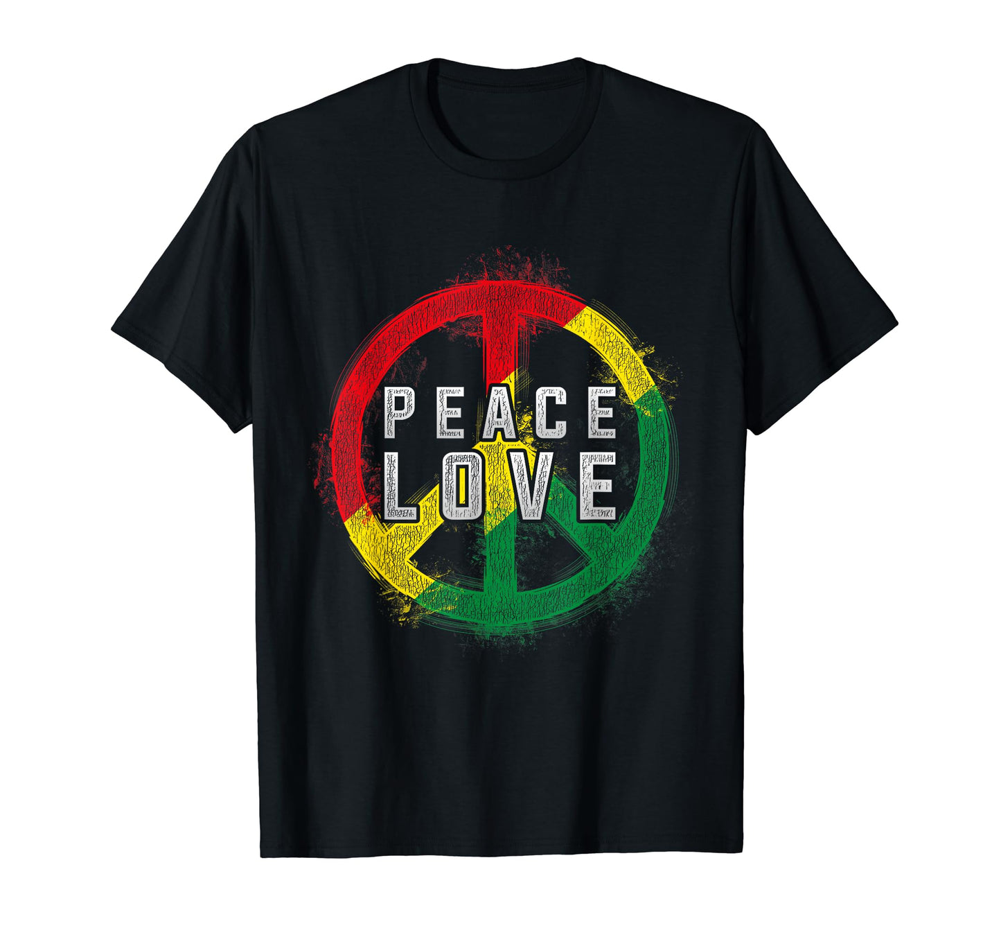 Hippie Peace Sign Gift Sweatshirt - Fun Novelty Design Unisex - T-Shirt, Sweatshirt, Hoodie
