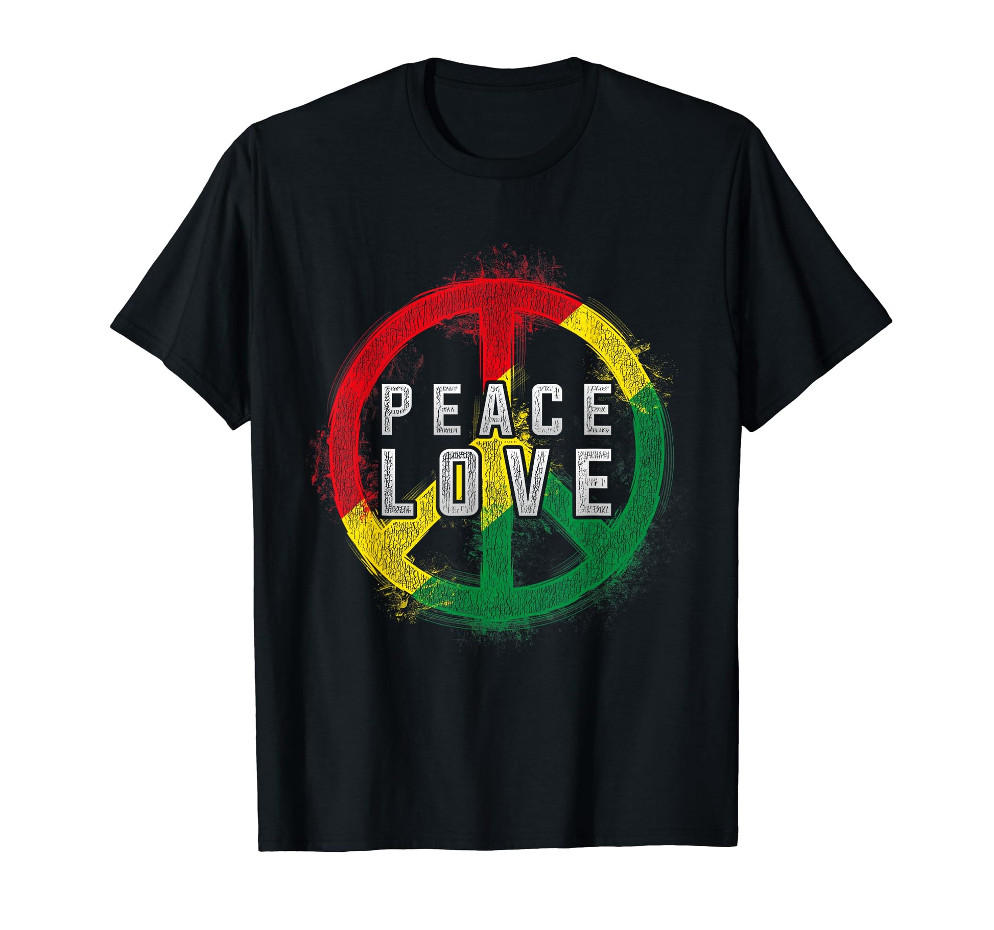 Hippie Peace Sign Gift Sweatshirt - Fun Novelty Design Unisex - T-Shirt, Sweatshirt, Hoodie