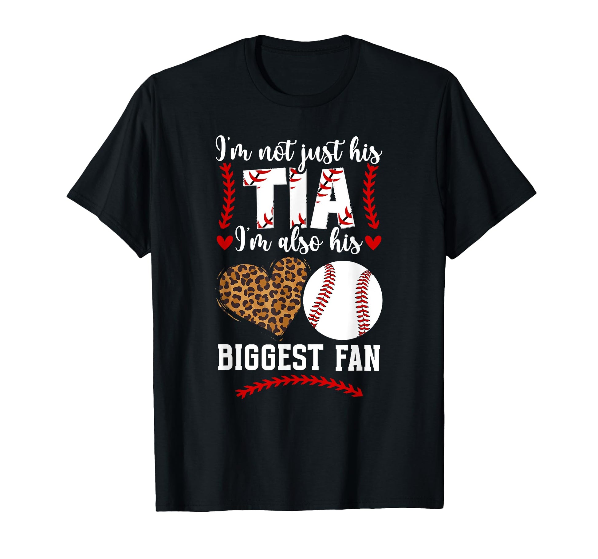 His Biggest Fan Baseball Tia Baseball T-Shirt - Streetwear Style Unisex - T-Shirt, Sweatshirt, Hoodie