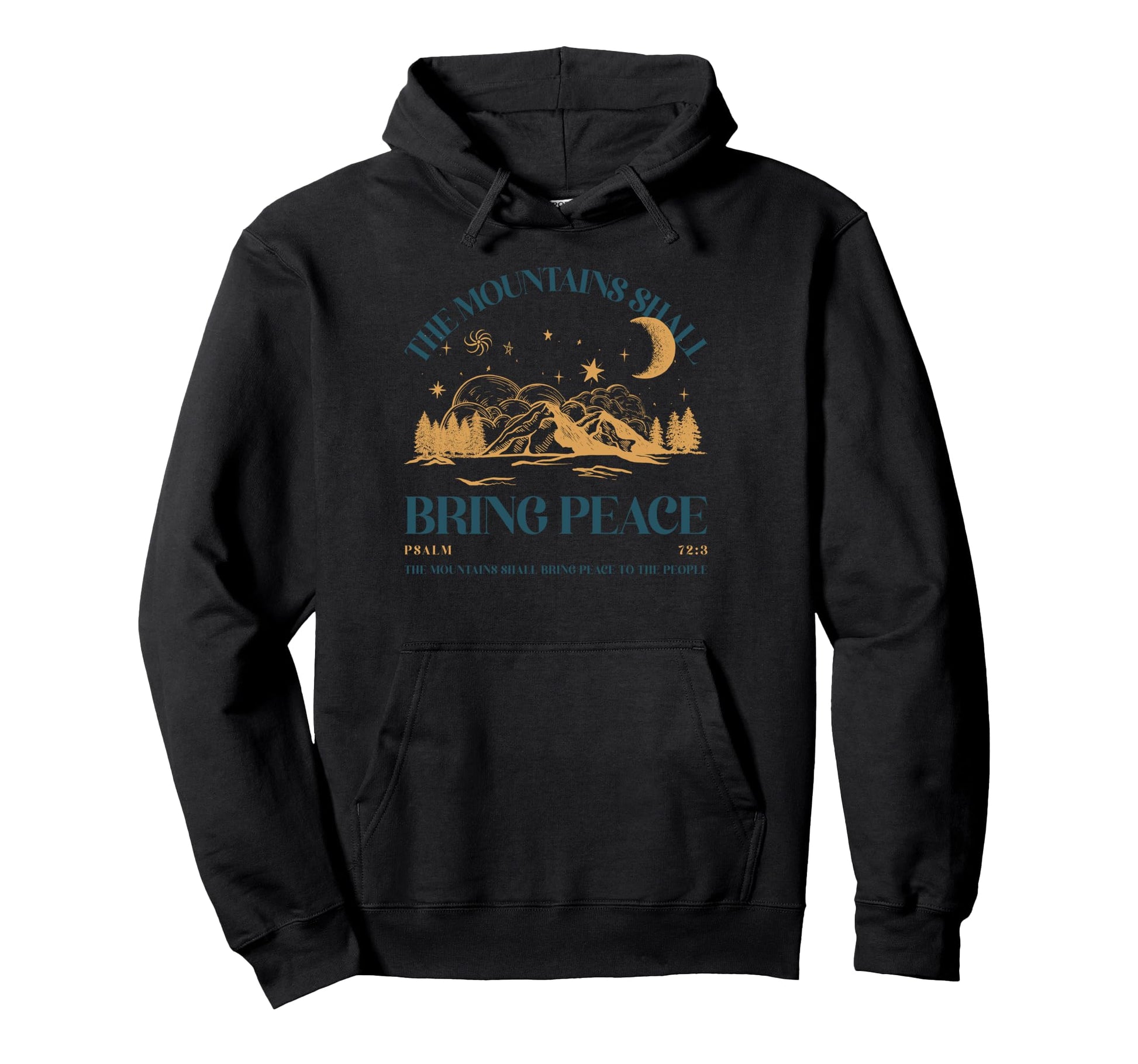 Boho Christian Camping Autumn Bible Hoodie - Streetwear Style Unisex - T-Shirt, Sweatshirt, Hoodie
