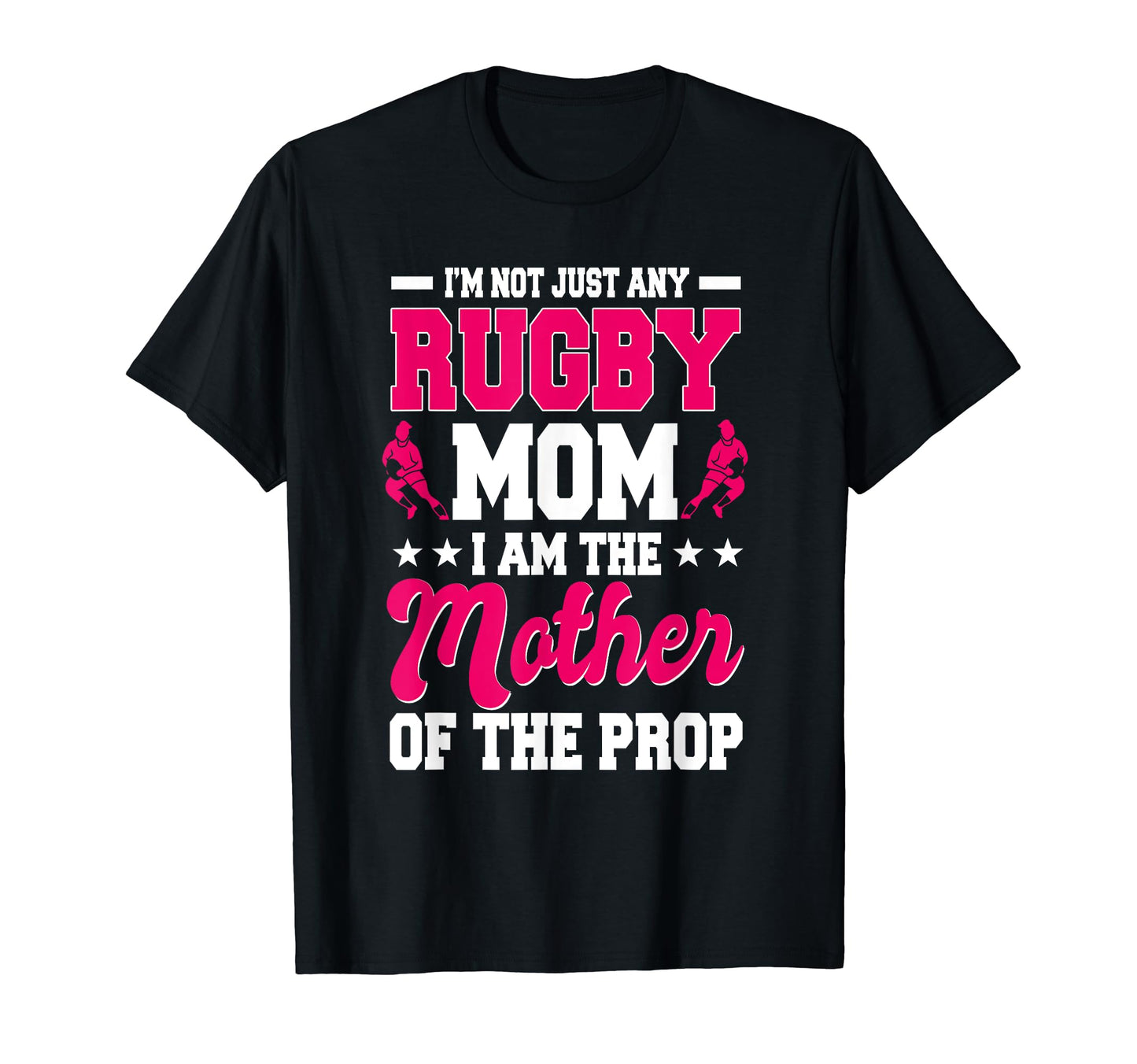 Rugby Mom Athlete Football Game Sports T-Shirt - Graphic Print for Adults - T-Shirt, Sweatshirt, Hoodie