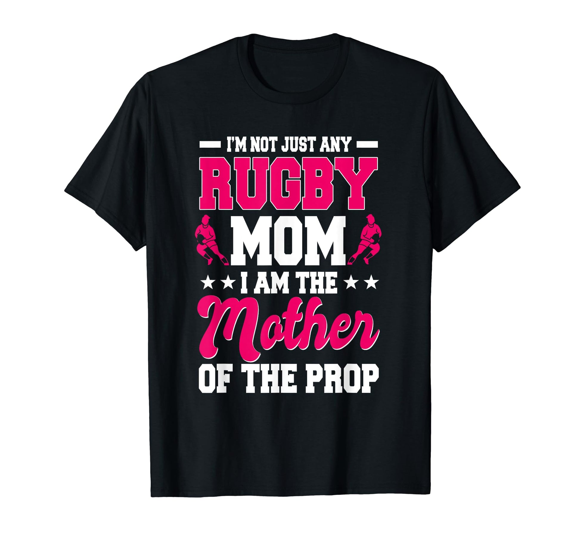 Rugby Mom Athlete Football Game Sports T-Shirt - Graphic Print for Adults - T-Shirt, Sweatshirt, Hoodie