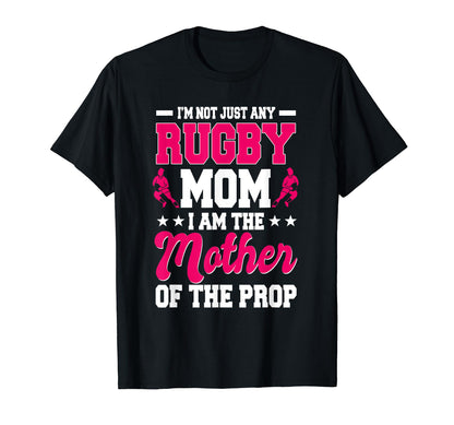 Rugby Mom Athlete Football Game Sports T-Shirt - Graphic Print for Adults - T-Shirt, Sweatshirt, Hoodie