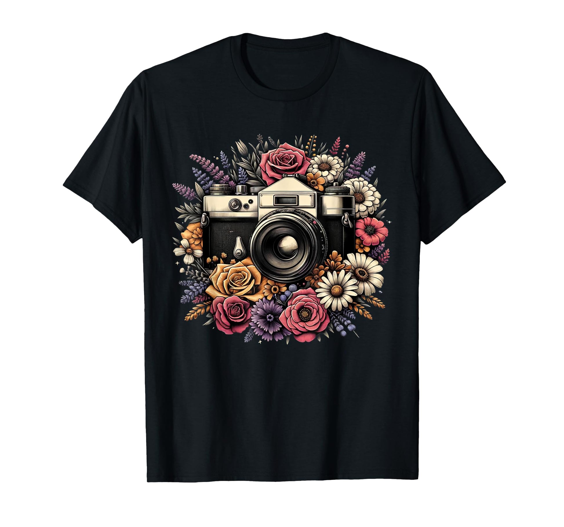 Funny Photographer Gifts Camera T-Shirt - Custom Art Print Unisex - T-Shirt, Sweatshirt, Hoodie