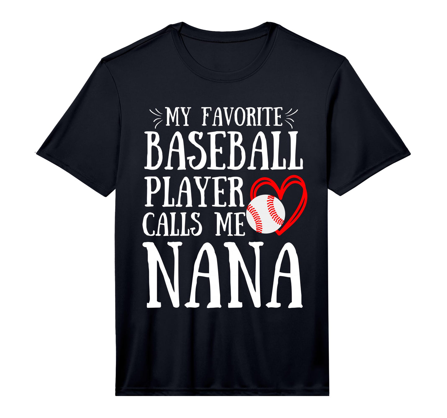 My Favorite Baseball Player Calls T-Shirt - Aesthetic Graphic for Adults - T-Shirt, Sweatshirt, Hoodie