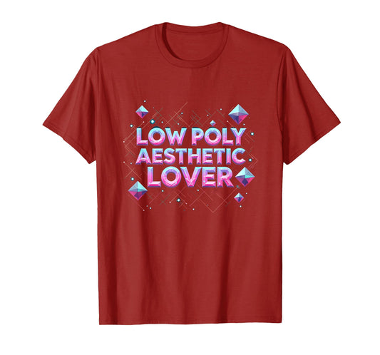Y2K Low Poly Aesthetic Lover Digital T-Shirt - Unique Graphic Men Women - T-Shirt, Sweatshirt, Hoodie