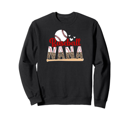 Baseball Nana Leopard Nana Baseball Sweatshirt - Aesthetic Graphic Unisex - T-Shirt, Sweatshirt, Hoodie