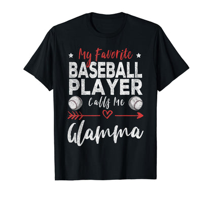 My Favorite Baseball Player Calls Me T-Shirt - Custom Art Print Men Women - T-Shirt, Sweatshirt, Hoodie