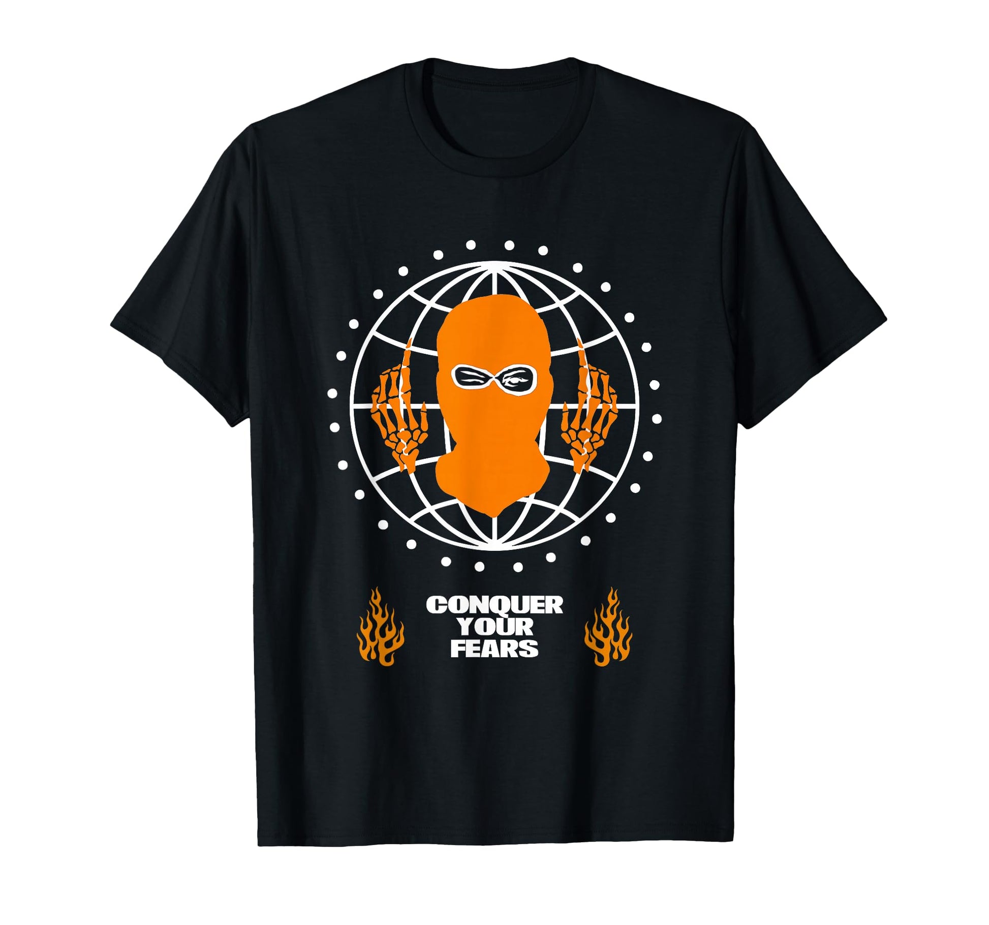 Conquer Your Fears Aesthetic Edgy T-Shirt - Minimalist Print Men Women - T-Shirt, Sweatshirt, Hoodie