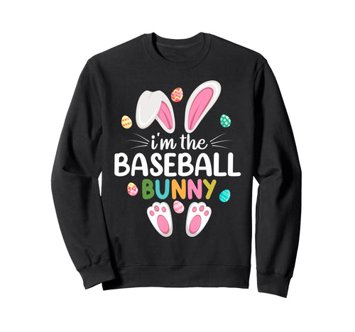 Im Baseball Bunny Matching Family Sweatshirt - Minimalist Print Unisex - T-Shirt, Sweatshirt, Hoodie