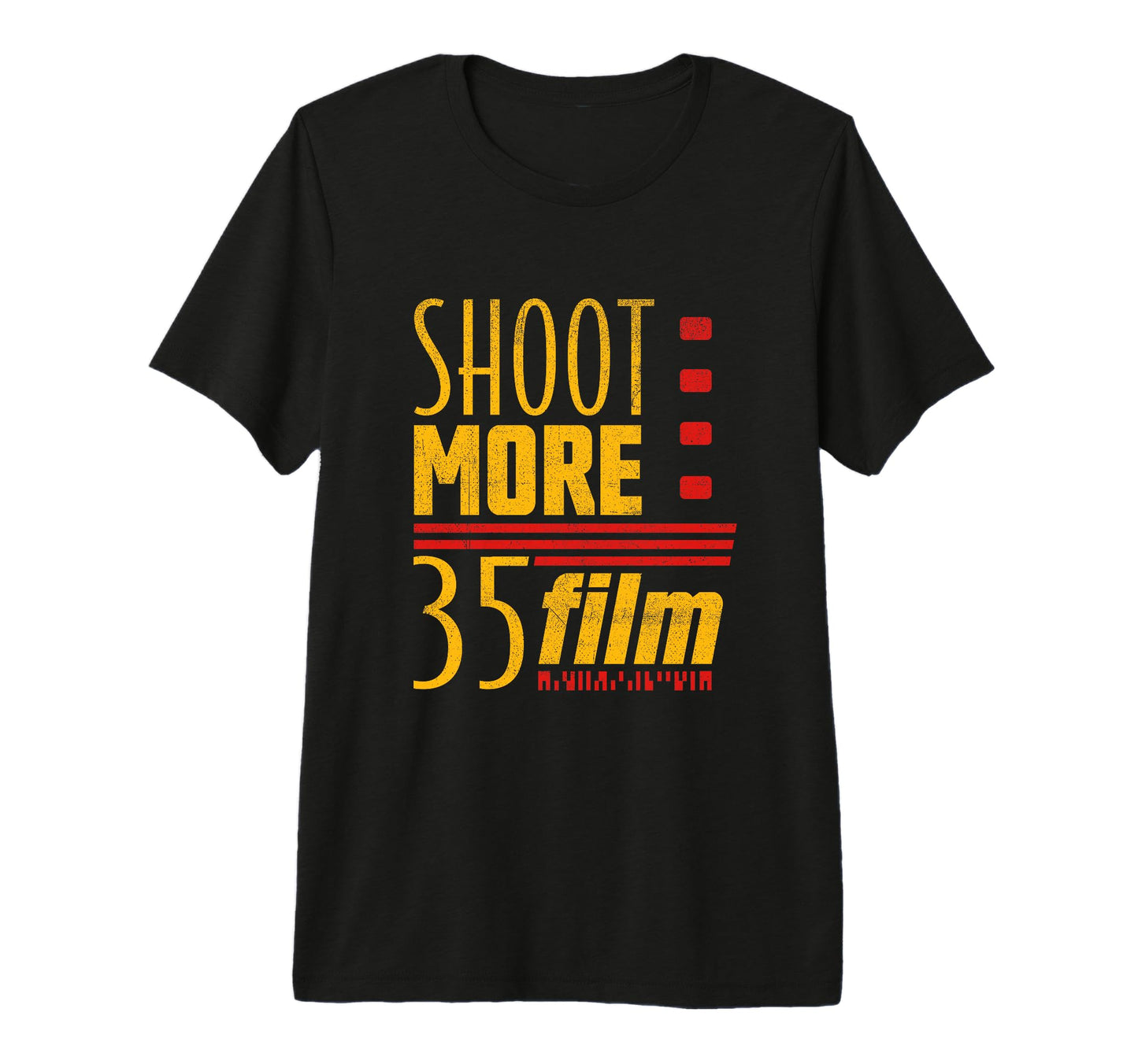 Shoot More 35 Mm Film Analogue T-Shirt - Casual Everyday Wear for Adults - T-Shirt, Sweatshirt, Hoodie