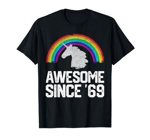 53Rd Birthday Gifts Awesome 1969 T-Shirt - Aesthetic Graphic Men Women - T-Shirt, Sweatshirt, Hoodie