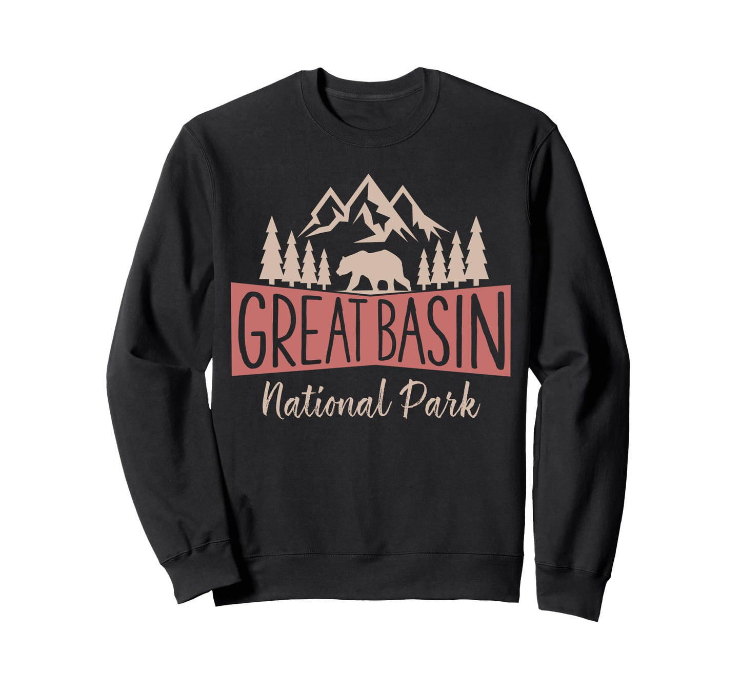 Great Basin National Park Us Sweatshirt - Minimalist Print Men Women - T-Shirt, Sweatshirt, Hoodie