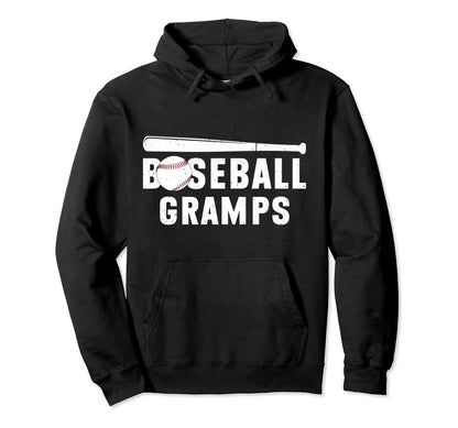 Baseball Gramps Best Grandpa Hoodie - Casual Everyday Wear for Adults - T-Shirt, Sweatshirt, Hoodie
