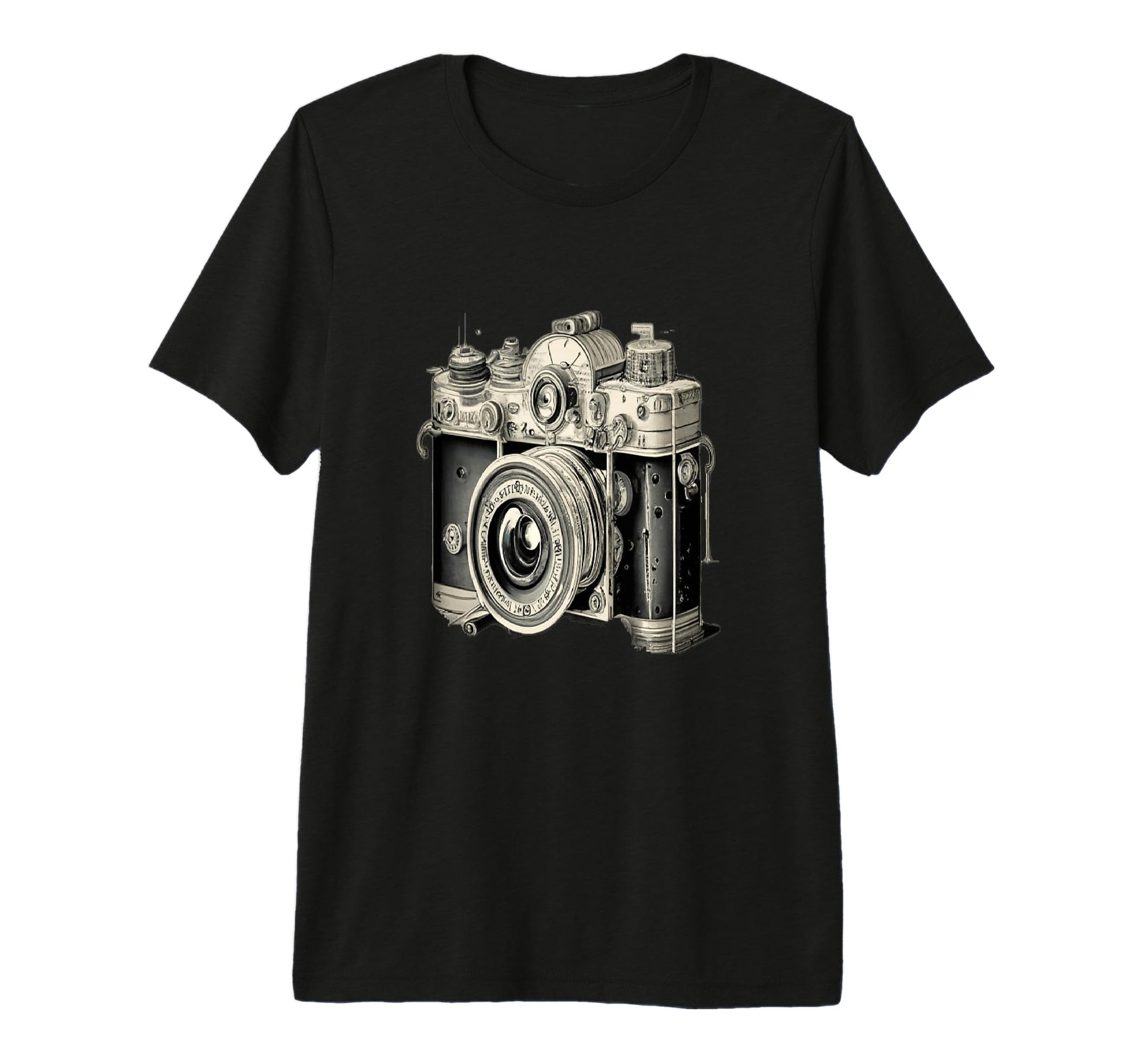 Camera Tri Blend T-Shirt - Fun Novelty Design Men Women - T-Shirt, Sweatshirt, Hoodie