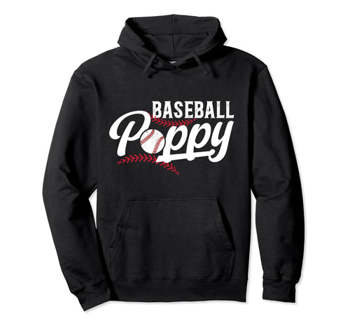 Baseball Poppy Baseball Player Poppy Hoodie - Trendy Graphic Men Women - T-Shirt, Sweatshirt, Hoodie