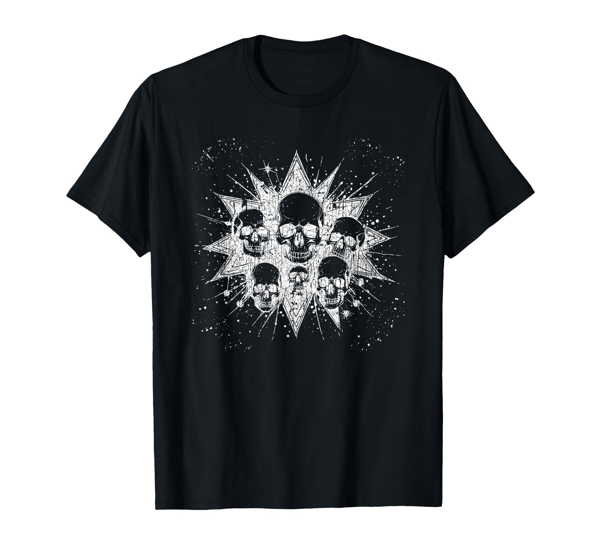 Grunge 90S Skulls Skeletons Skather T-Shirt - Streetwear Style Unisex - T-Shirt, Sweatshirt, Hoodie