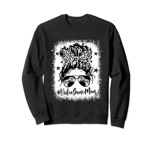Mothers Day Sports Video Game Mom Sweatshirt - Custom Art Print Unisex - T-Shirt, Sweatshirt, Hoodie