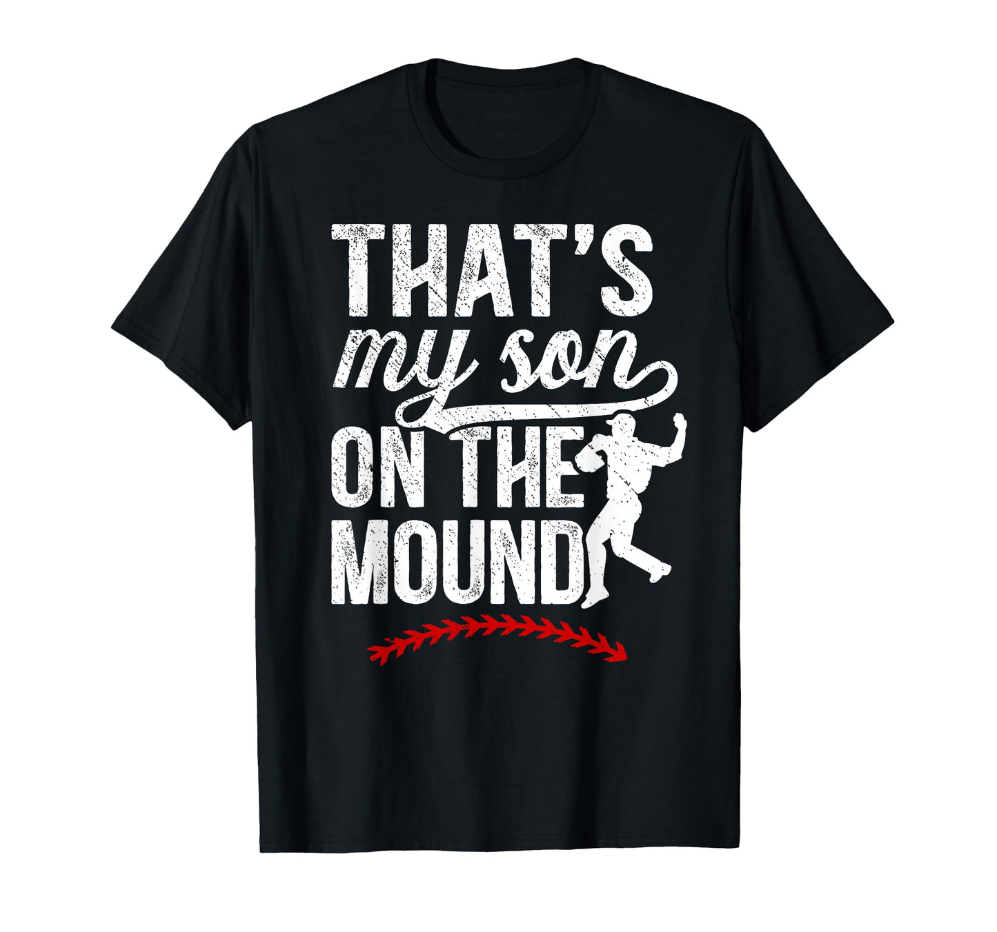 Thats My Son Baseball Pitcher Mom T-Shirt - Minimalist Print Unisex - T-Shirt, Sweatshirt, Hoodie