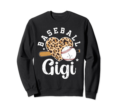Baseball Gigi Grandma Gigi Baseball Sweatshirt - Novelty Apparel Unisex - T-Shirt, Sweatshirt, Hoodie